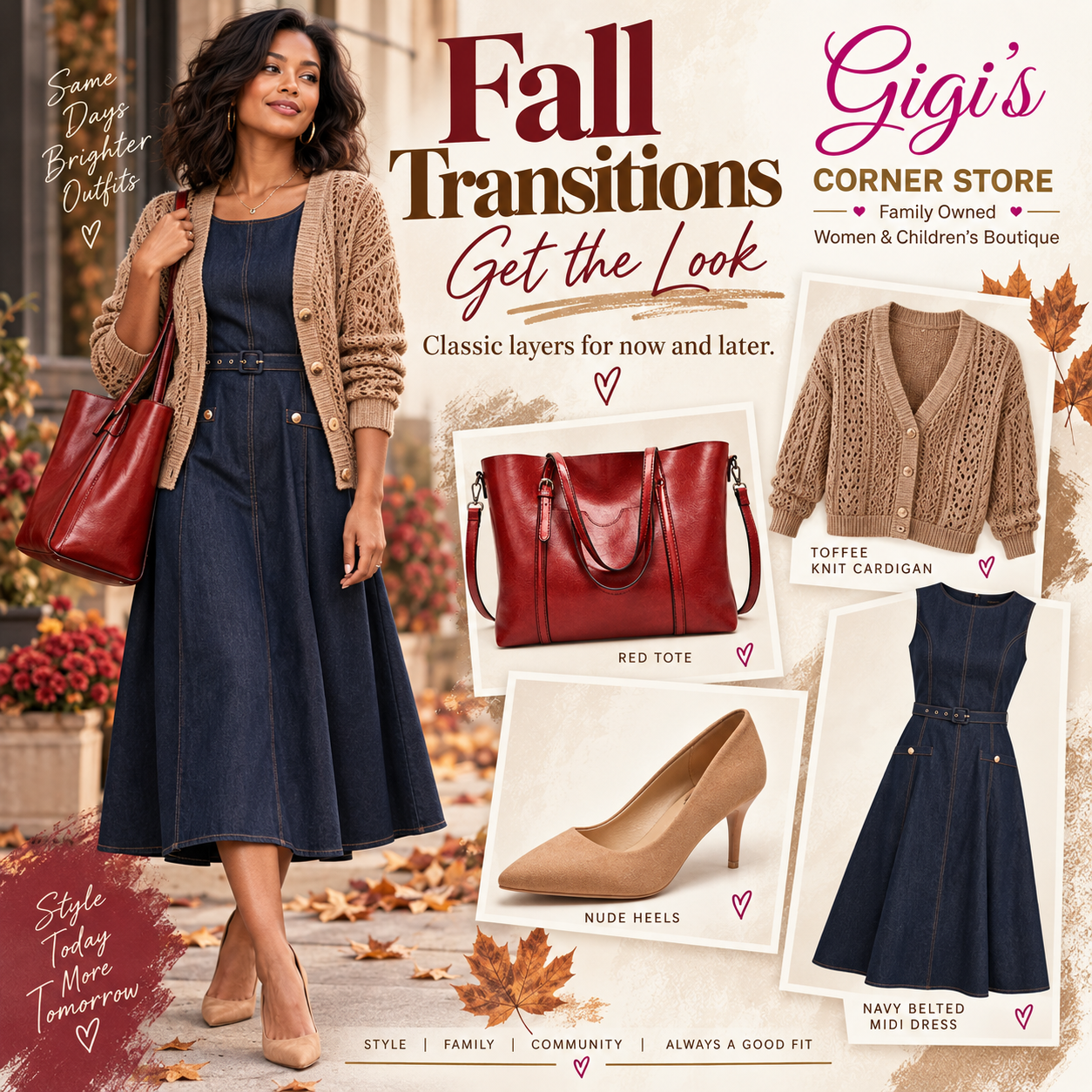 Get the Look - Fall Transitions