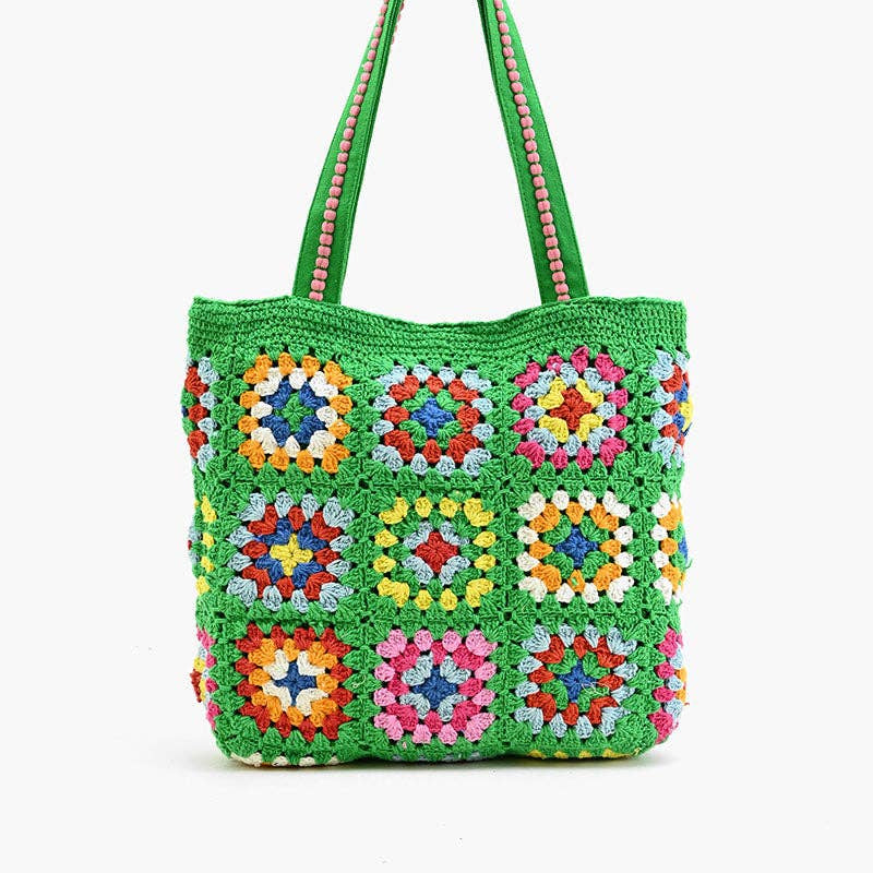 Rooted Radiance Crochet Tote- Sustainable Fashion