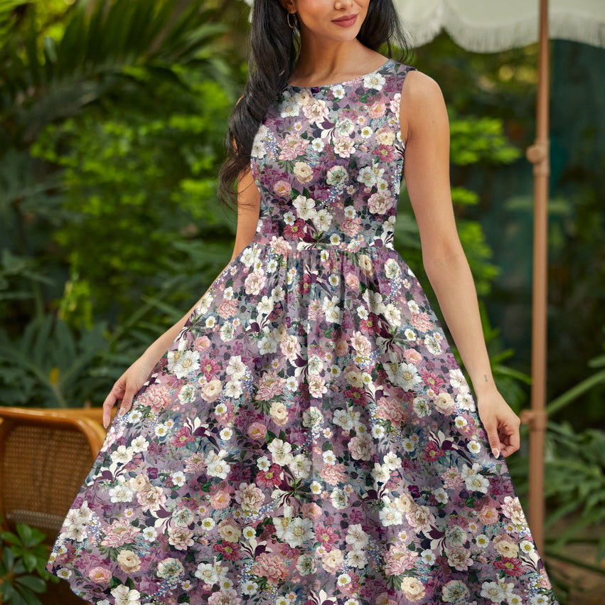 Floral Midi Dress