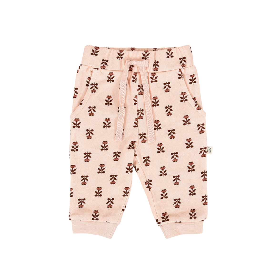 Fleece Joggers in Wild Rose