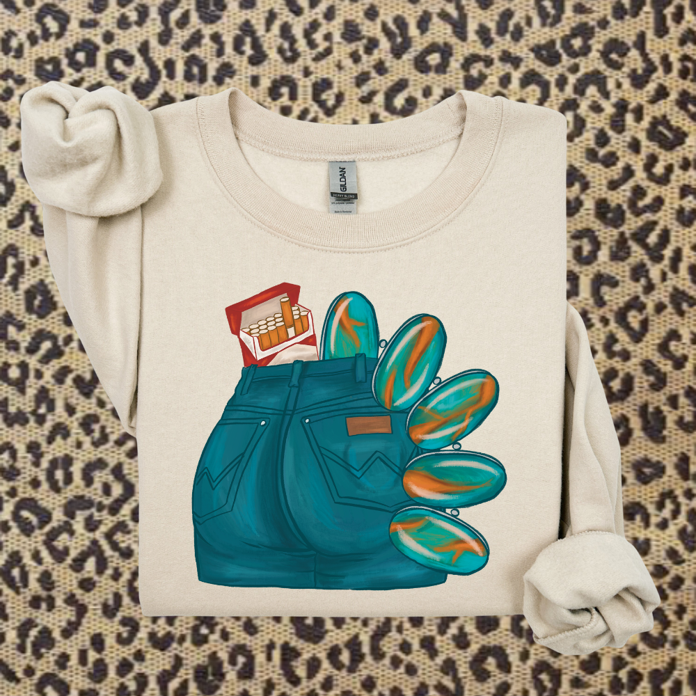 Blue Jean Baby Sweatshirt