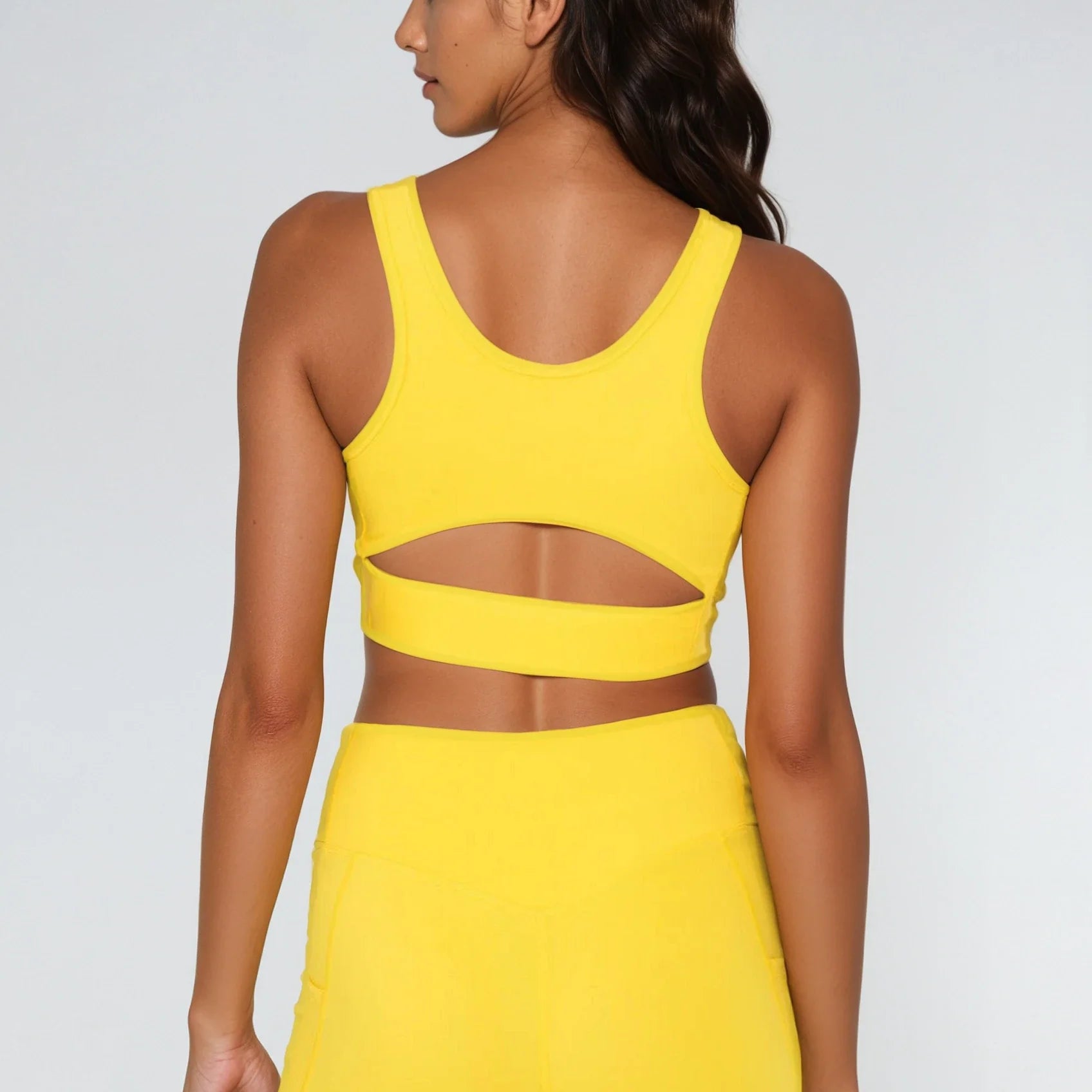 Breathe Easy Cut-Out Back Sports Bra – Lycra® Blend