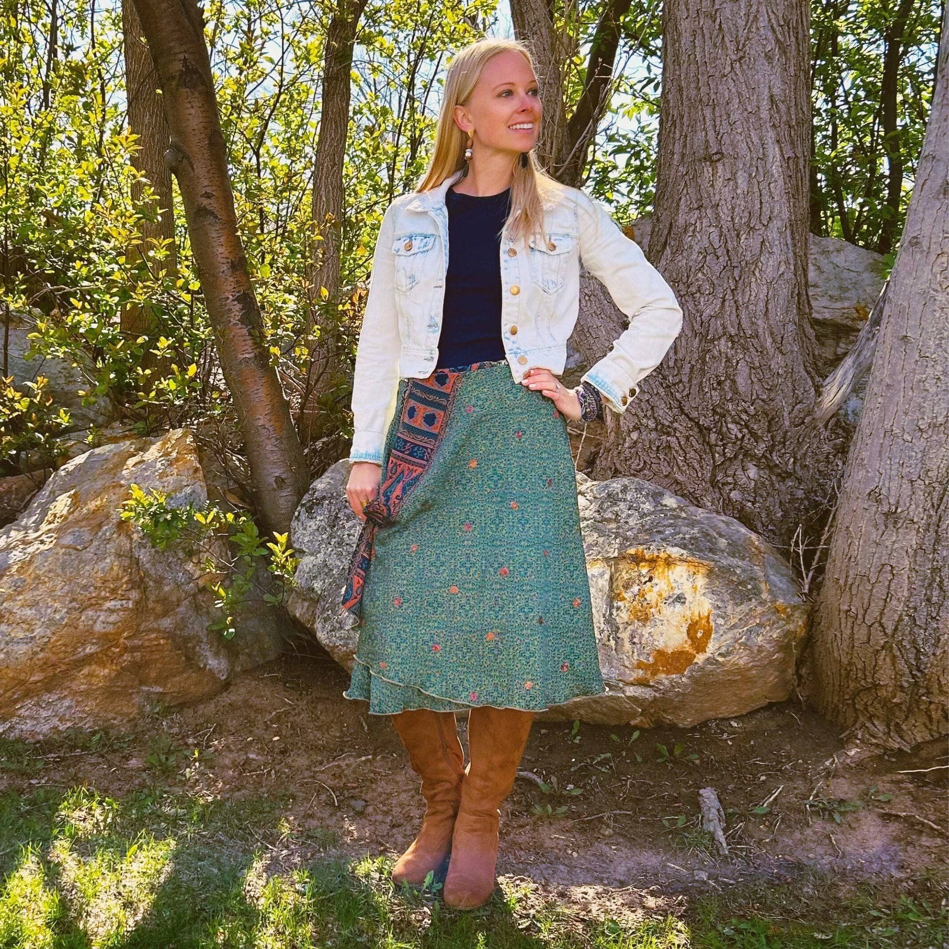 The Original Sari Wrap Skirt
