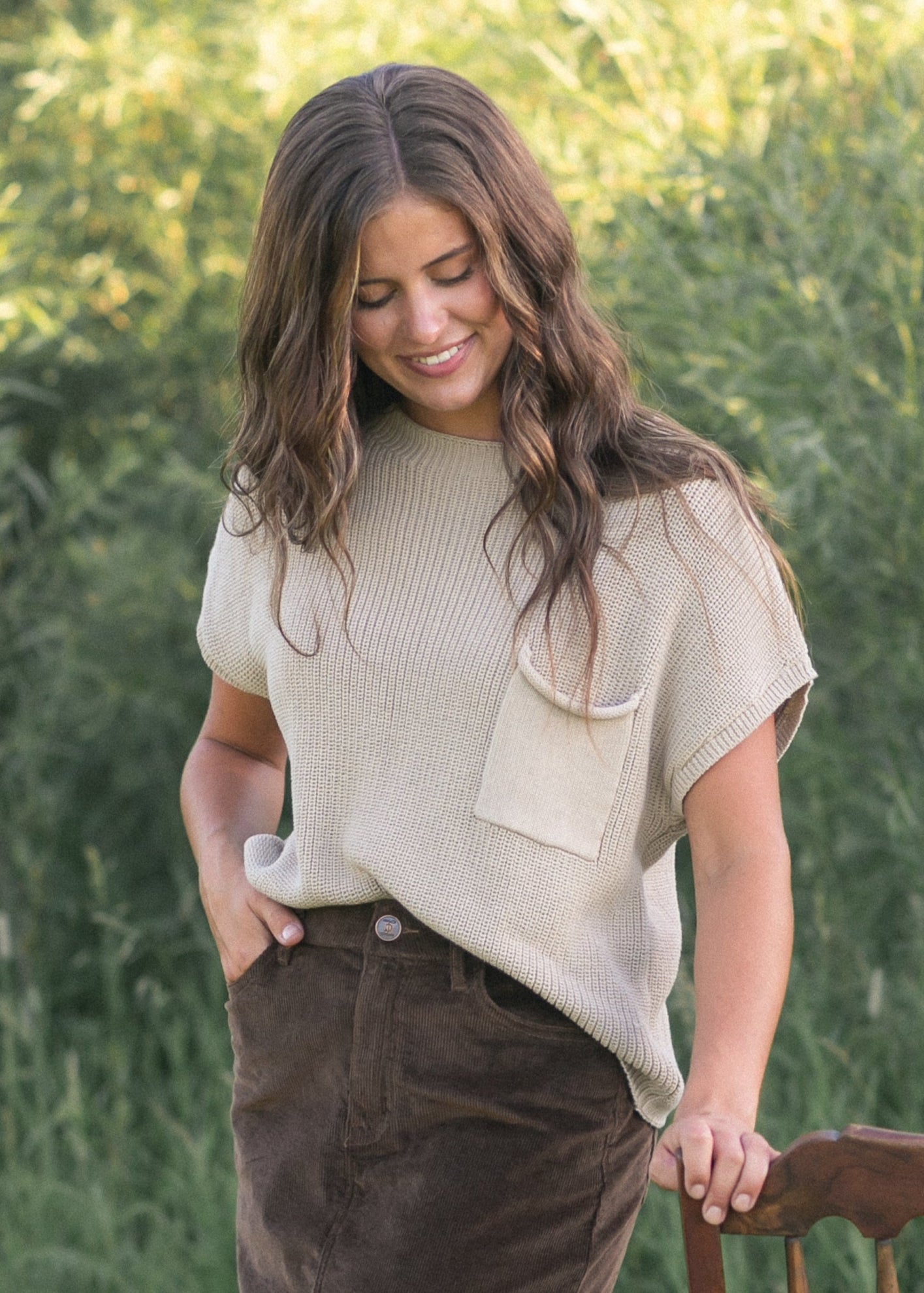 Danya Knit Sweater Top - FINAL SALE