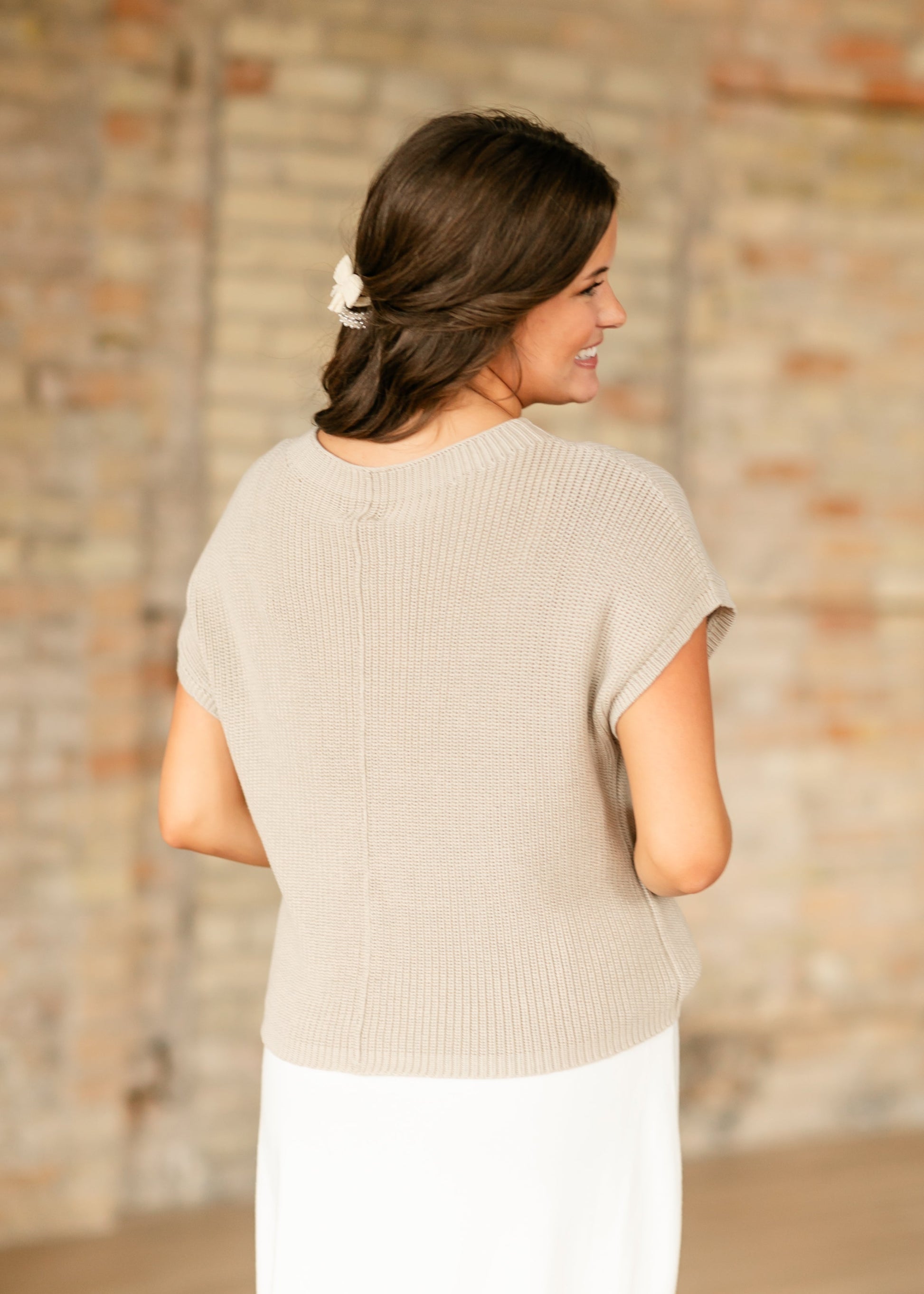 Danya Knit Sweater Top - FINAL SALE