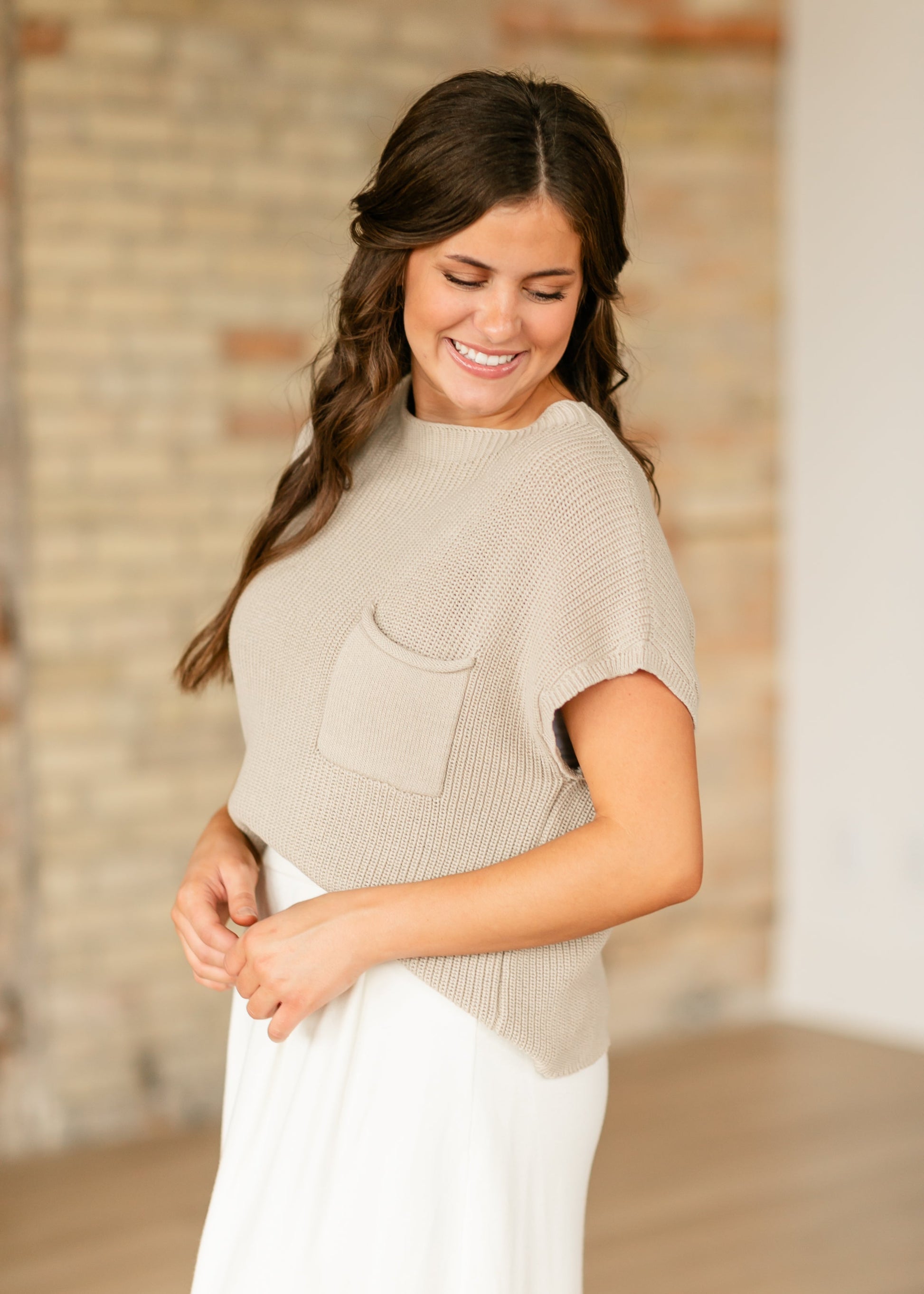 Danya Knit Sweater Top - FINAL SALE