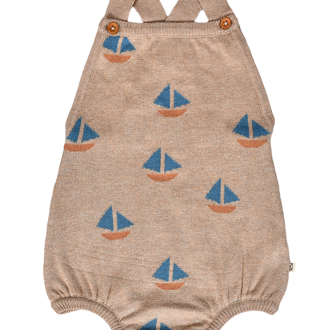 Frankie Romper Sand Dollar